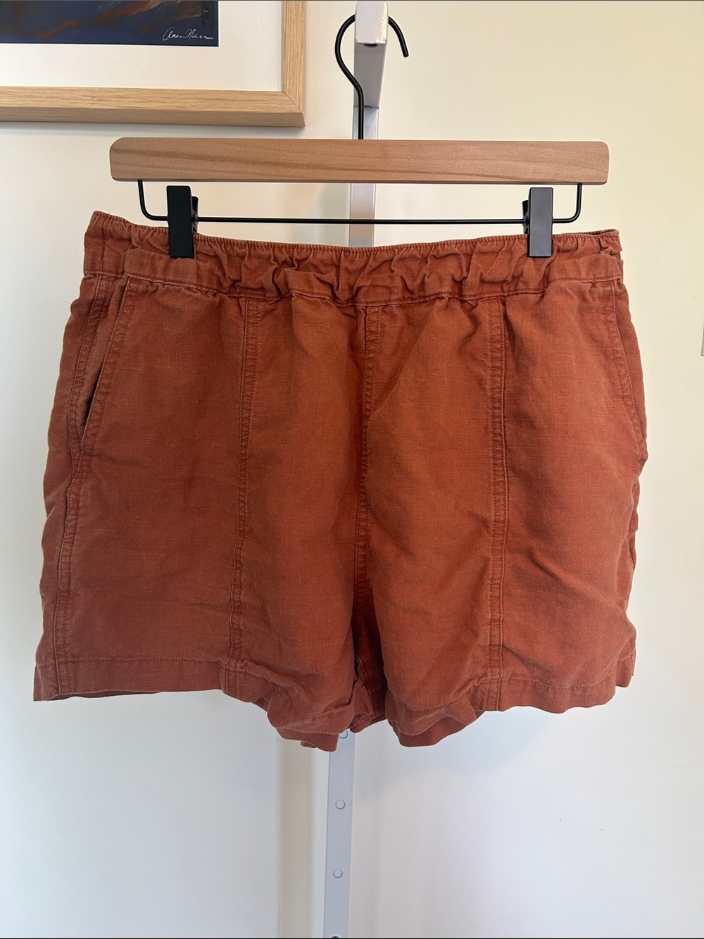 Linen shorts